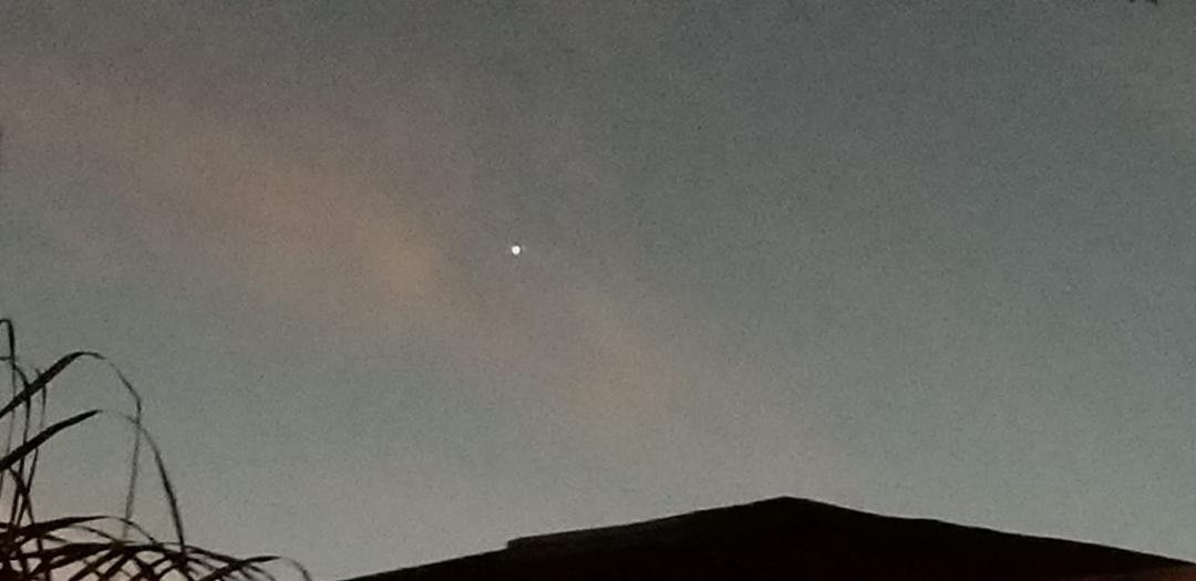 Our view of the Christmas Star or Star of Bethlehem. This planetary conjunction of Jupiter and Saturn is a once in a lifetime event since it has been nearly 400 years since Saturn and Jupiter passed this close to each other