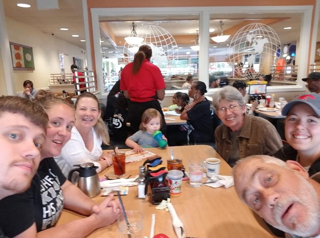 Probably our last breakfast with the Mayberry's for a while..😢