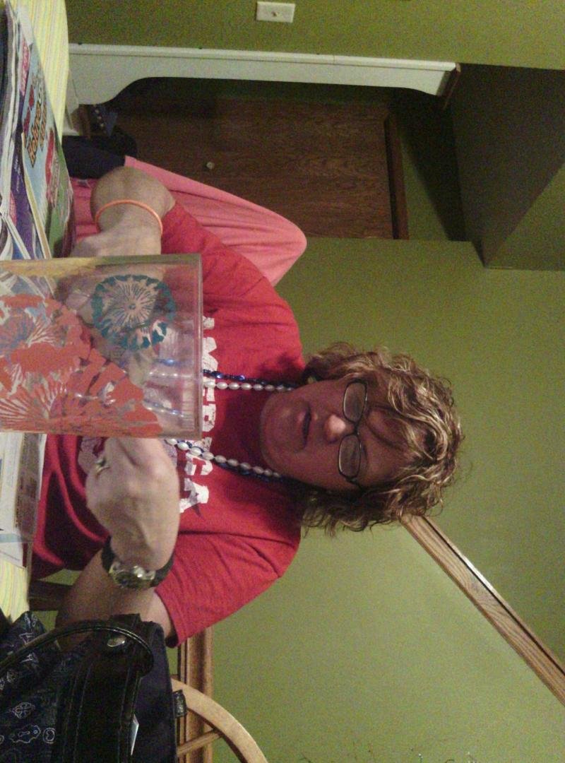 Jill doing coupons