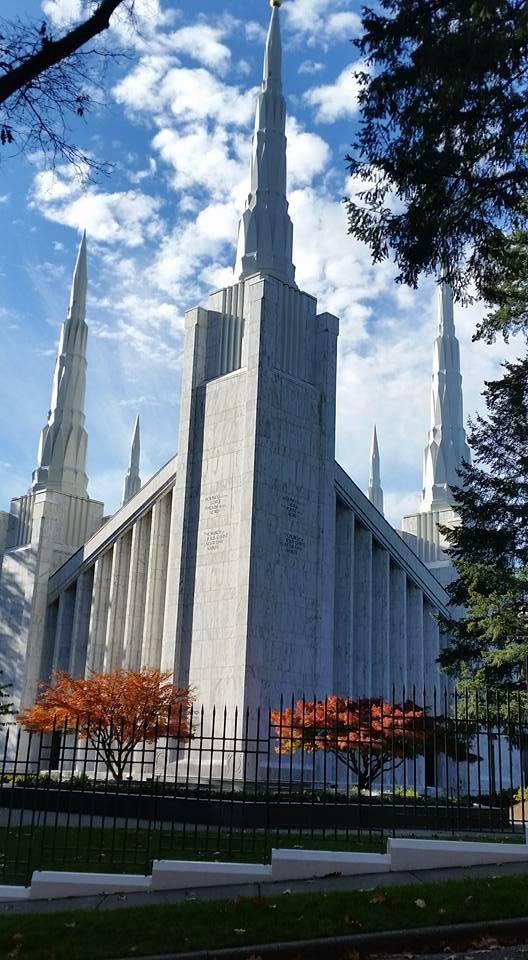 Hillsboro, Oregon Scotch Church & Portland LDS
Temple