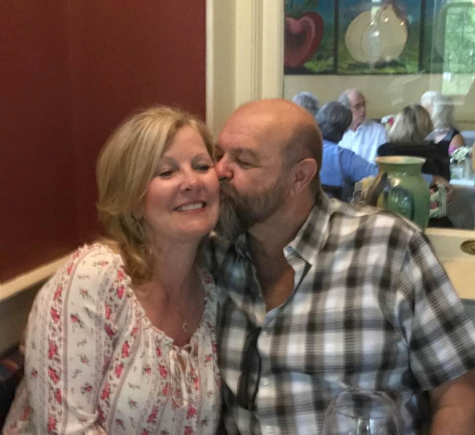 Celebrating 45 years of marriage with the love of my life in Savannah Georgia