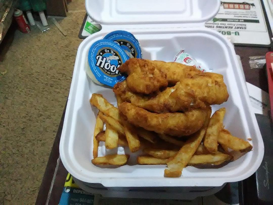 Tonight s dinner fish n chips yum yum