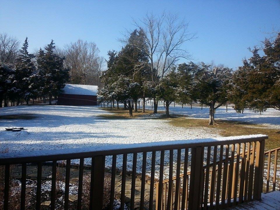 Got a little snowlast night