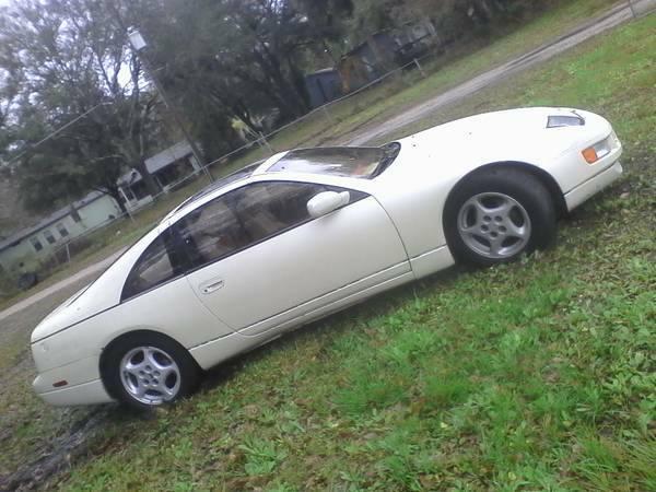 FOR SALE 1991 NISSAN 300 ZX 2+2 PEARL WHITE NEW TIRES 5 SPEED MANUAL TRANSMISSION GOOD CONDITION $10,000