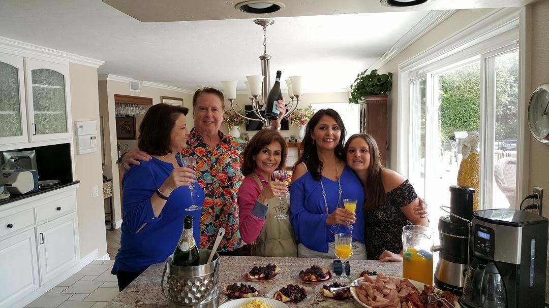 Happy Easter brunch