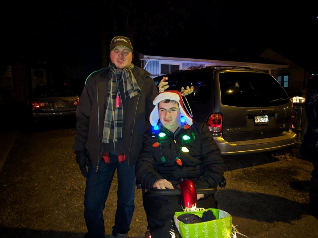 Getting ready for the Santa Claus parade