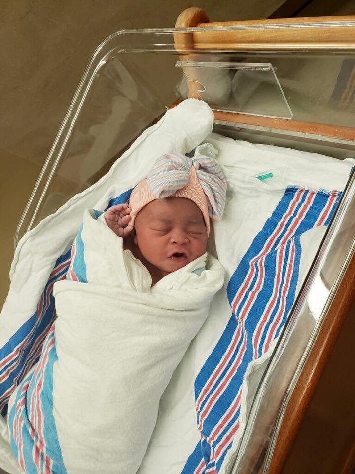 Here’s my newest great-grand. Born on Tuesday; Say hello to Azia Elise Means. Grandma is over the moon in love!!