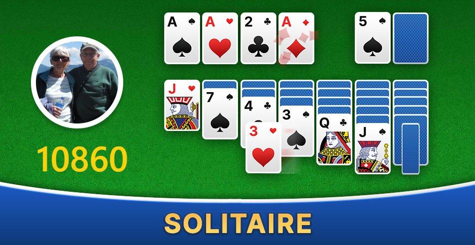 Join Solitaire, play your cards right and remain victorious, starting right now!