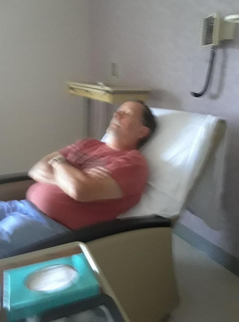 Who is in the hospital here you tell me ha ha