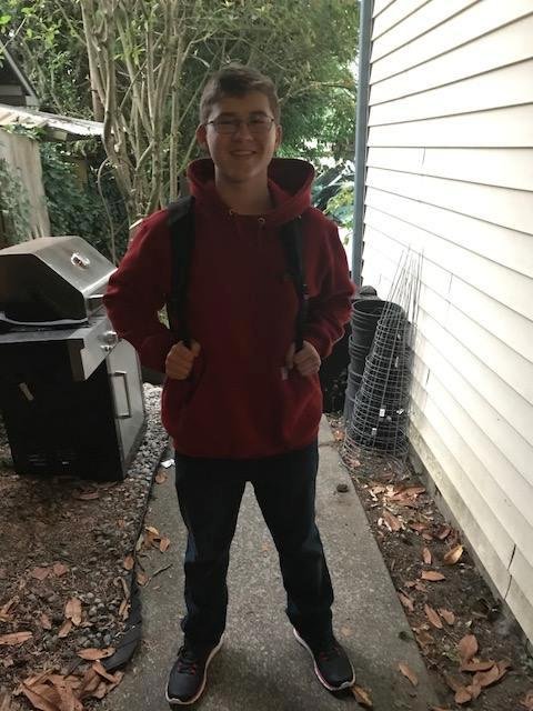 Well this was what I wore on the first day of 9th grade. Pretty chill.