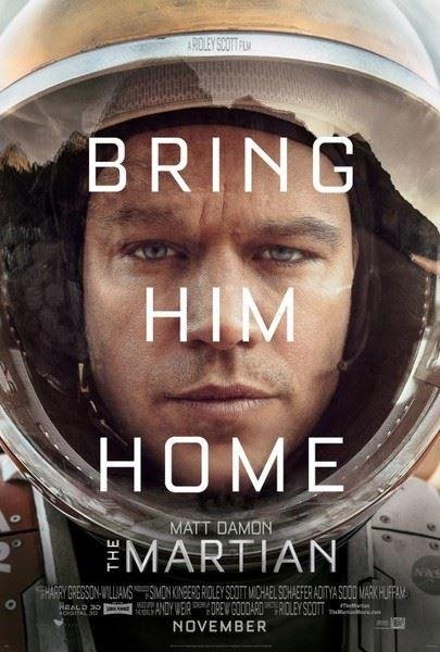 Just took Robyn to see the botantist on Mars (my second time this weekend, I preview movies for my girl). Even if you're not a Matt Damon fan, Ridely Scott "science the s*** out of" this flick. And Robyn gives it two thumbs