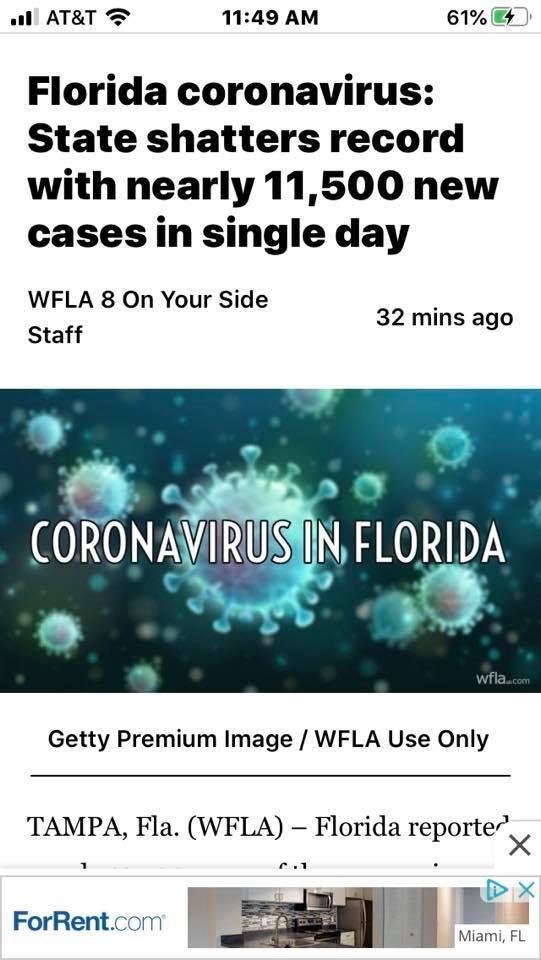 Please stay home 😷