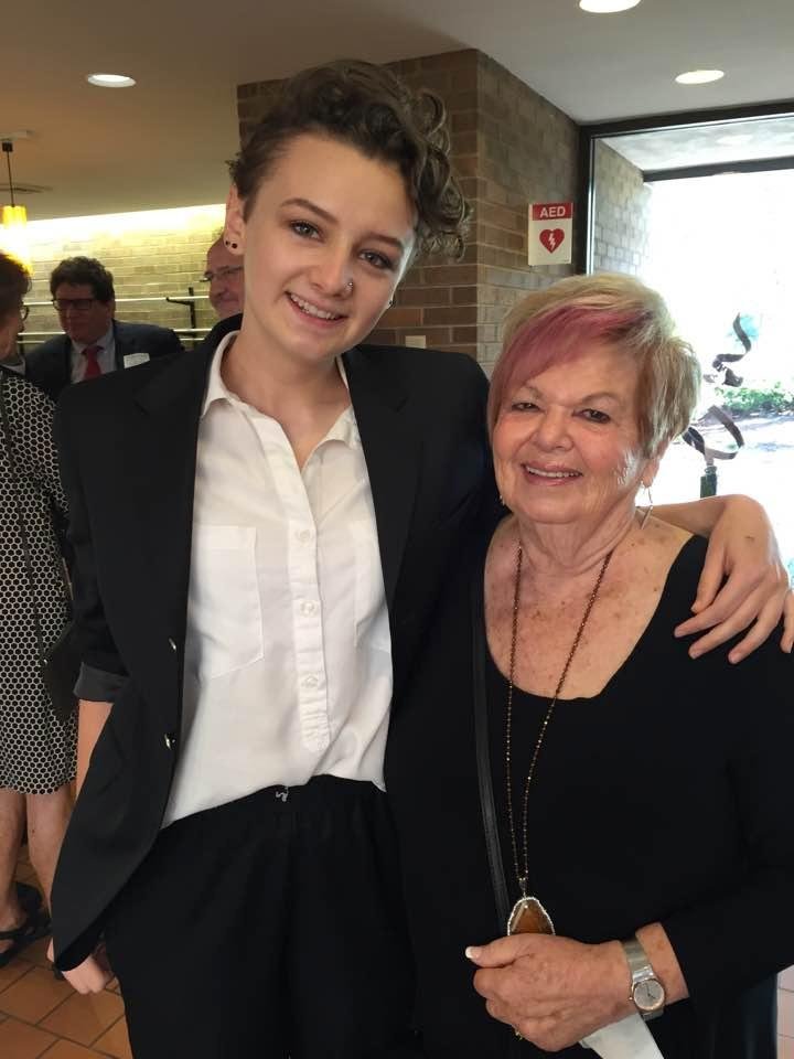 This is a picture of my 16 year old granddaughter,Emily.She has gotten so tall ,so beautiful and so sophisticated!