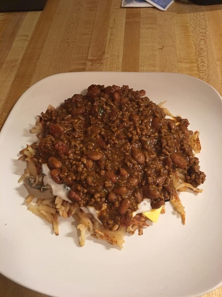 Waffle House style hashbrowns all the way