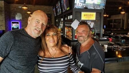 Russ's brother Dennis...been a long time!! Great to catch up. Last remaining siblings❤️
