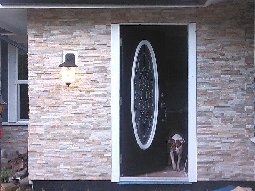 I'm so happy with my new porch light! Thanks to Jason installing today!