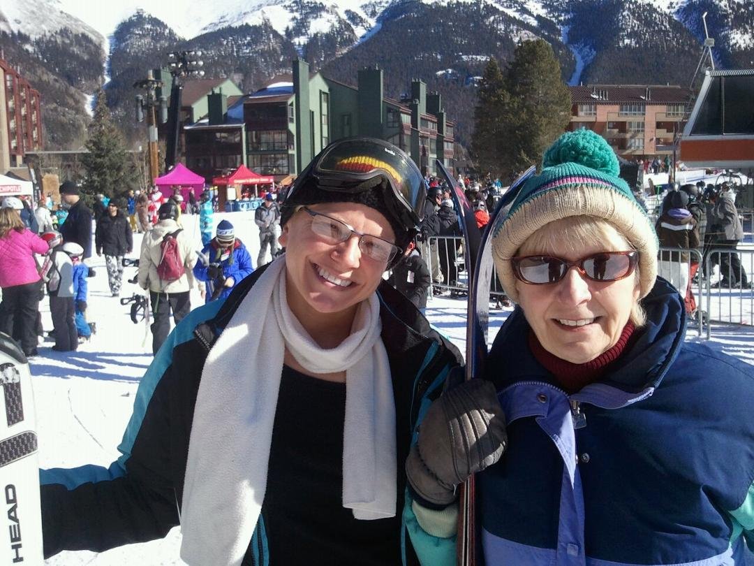 Jonna and Vicki at Copper Mtn.