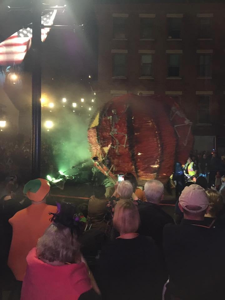 Halloween parade at historic Galena,IL