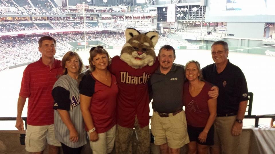 Fun times with old friends and D BAXTER