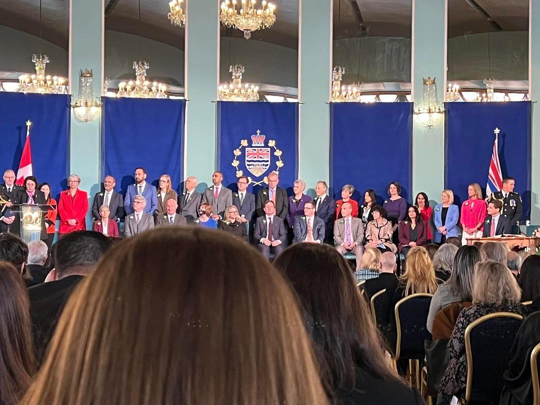 New BC cabinet. Great team!