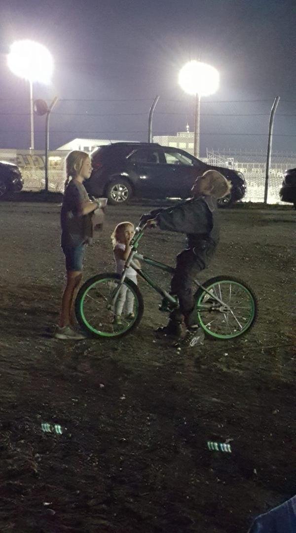 Race day for these two goofs! Good Luck Lanie and Cash!! Love you both.