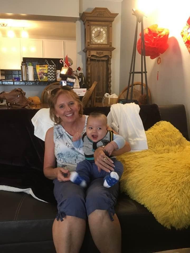 Great fun babysitting, with Jeannie Evans and Austin Evans.