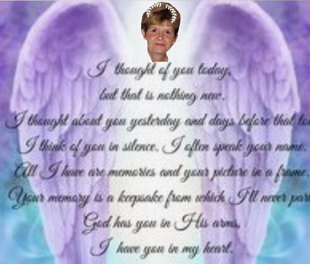 Thinking of my wife , Velma Jane in Heaven!