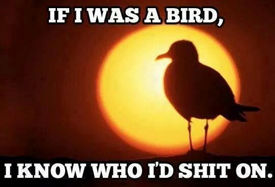 You know who you are.