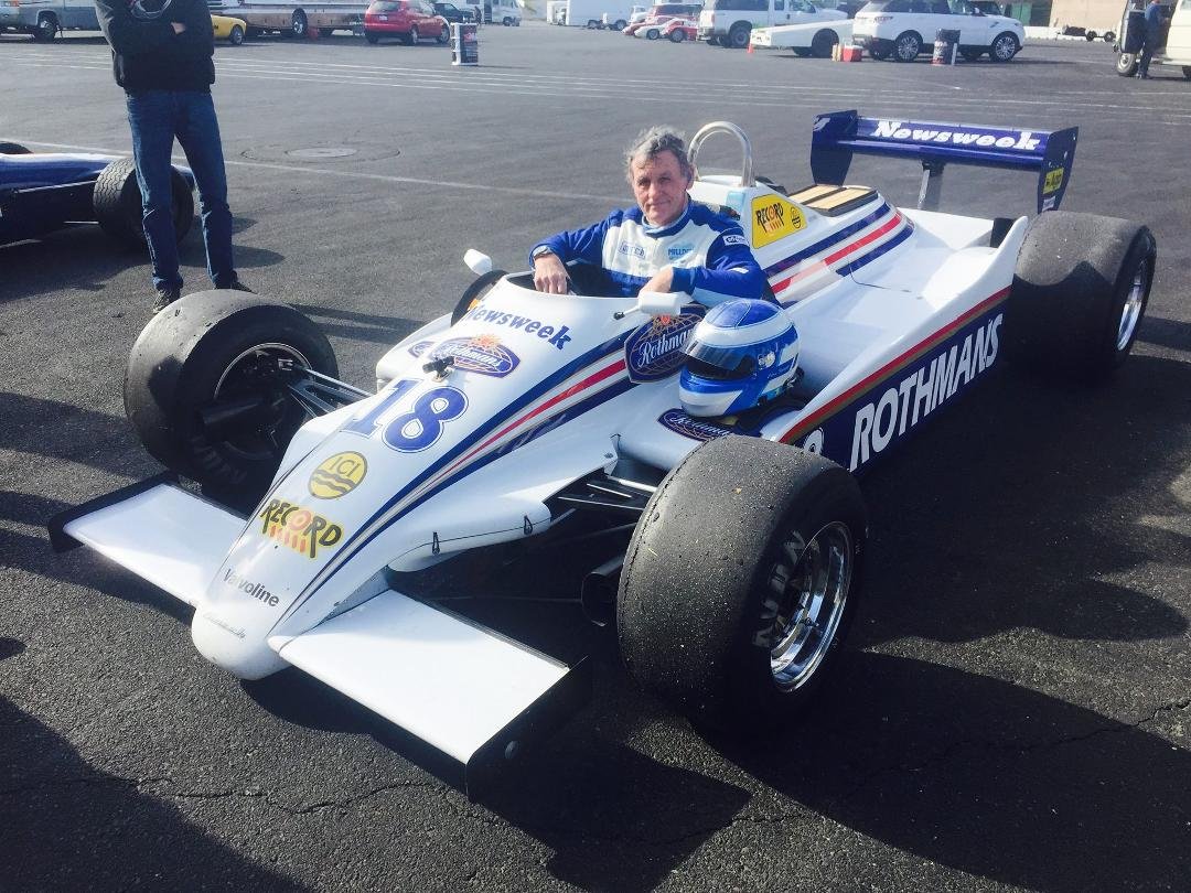 Chris Farrell brought home the checkered flag today. This was Chris's first outing driving his new to him 1982 March F1 car. It was a good showing for the entire team.
