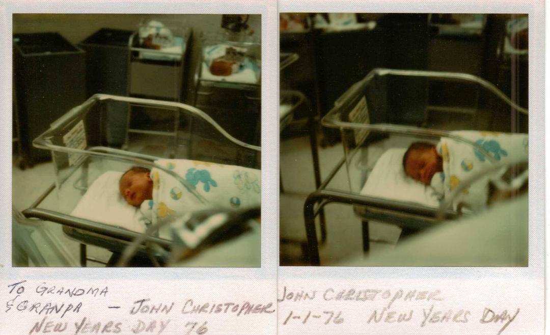 JOHNNY CRISTOPHER MORAN JUST BORN IN PHILADELPHIA HOSPITAL READY TO WRESTLE AND DEBATE IN MOOT COURT.................uncle mo