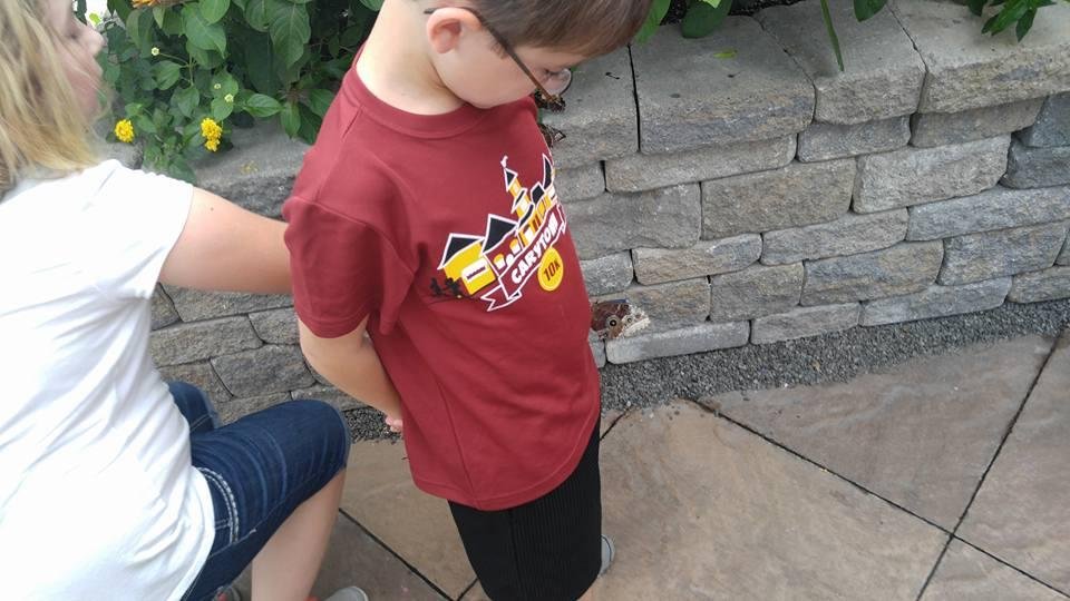 Nathan and new friend