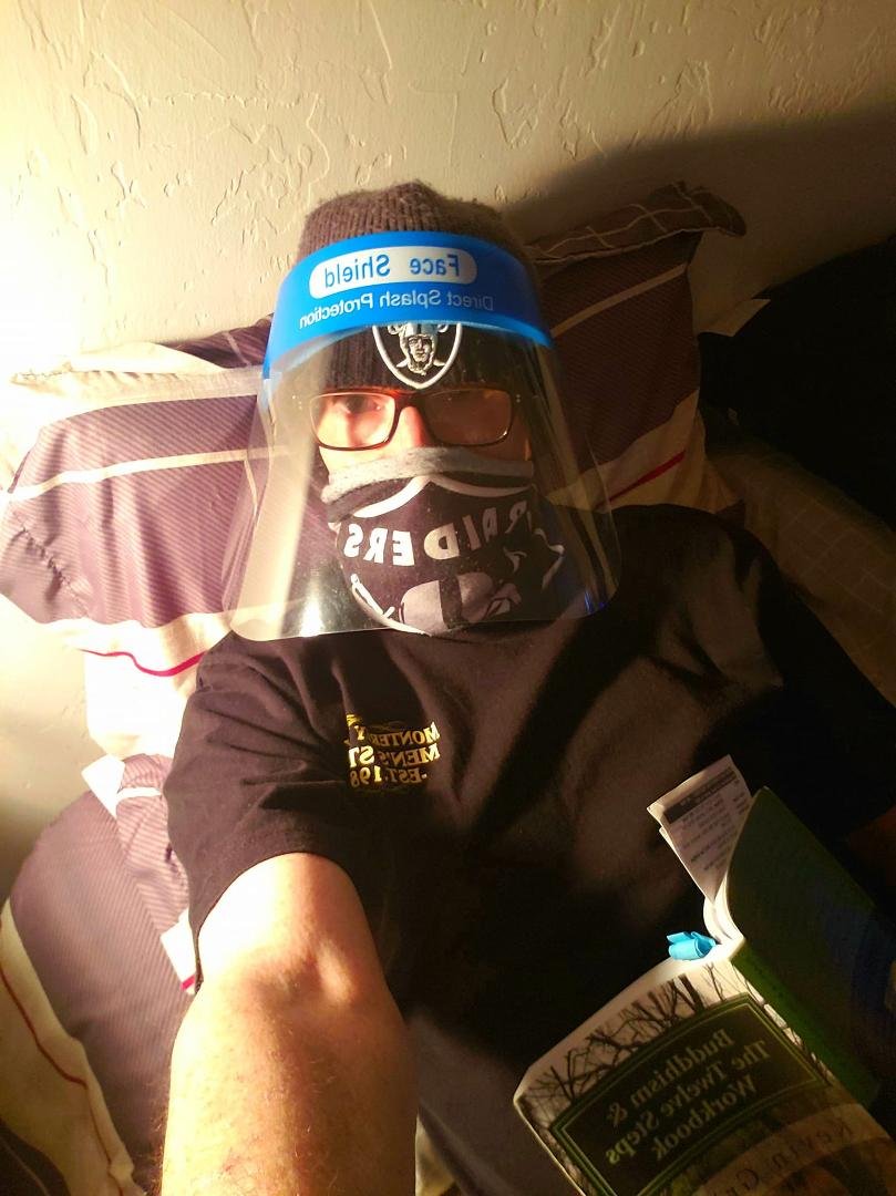 I've looked better. 🤣 In regoniztion and appreciation for what they did for the game and The Oakland Raiders I represented my team today. Congratulations Tom Flores and Charles Woodson on being voted into the Hall Of Fame.