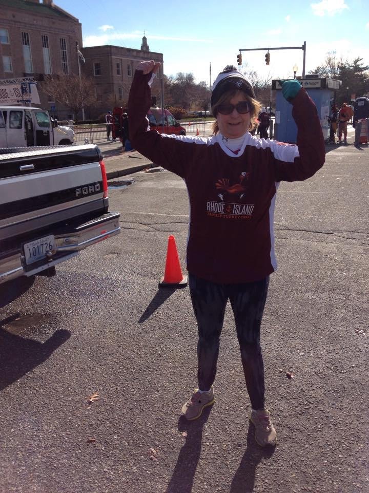 Well tomorrow I'm gonna be reminded what it feels like to not be able to walk.  Because I did a 5k turkey trot this morning and my legs are screaming!!  But.. I finished it( didn't win surprisingly). But I finished! Oh and 