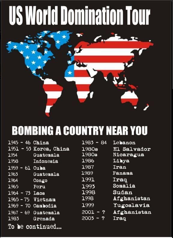 This map clearly indicates how Russia isn't the only country trying to take over the world.