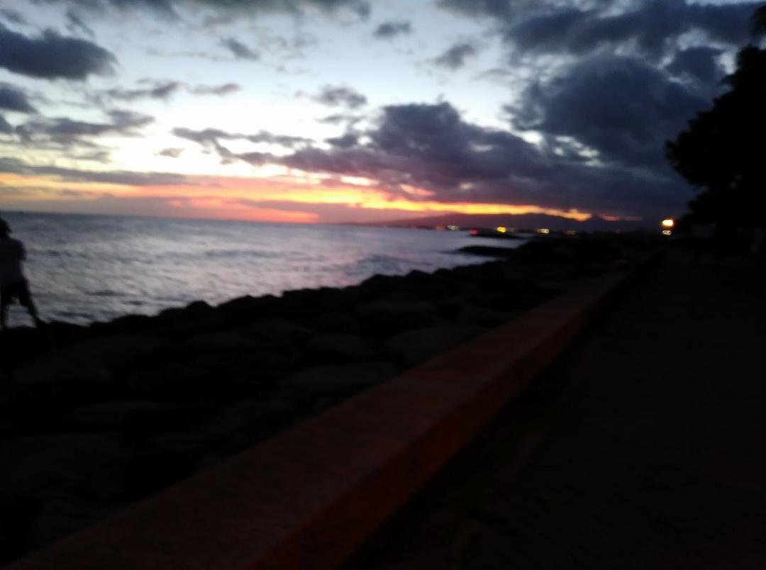 Sunset from Kakaako Waterfront Park