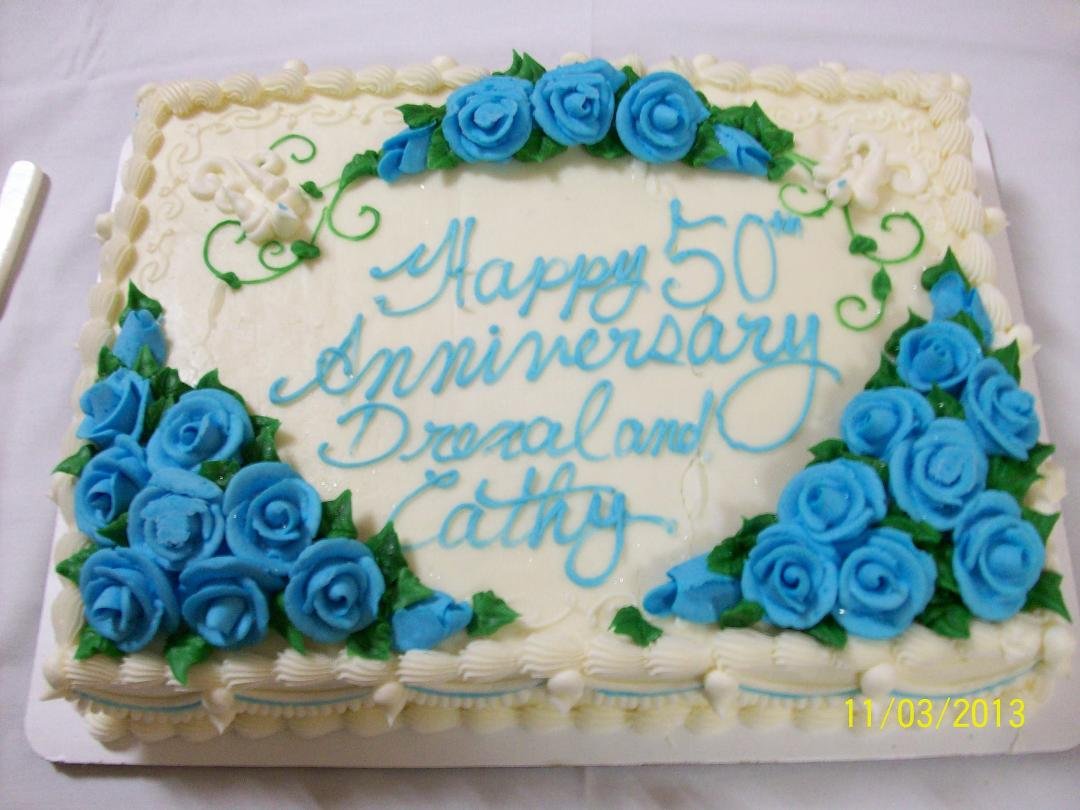 50th Anniversary Cake!!!