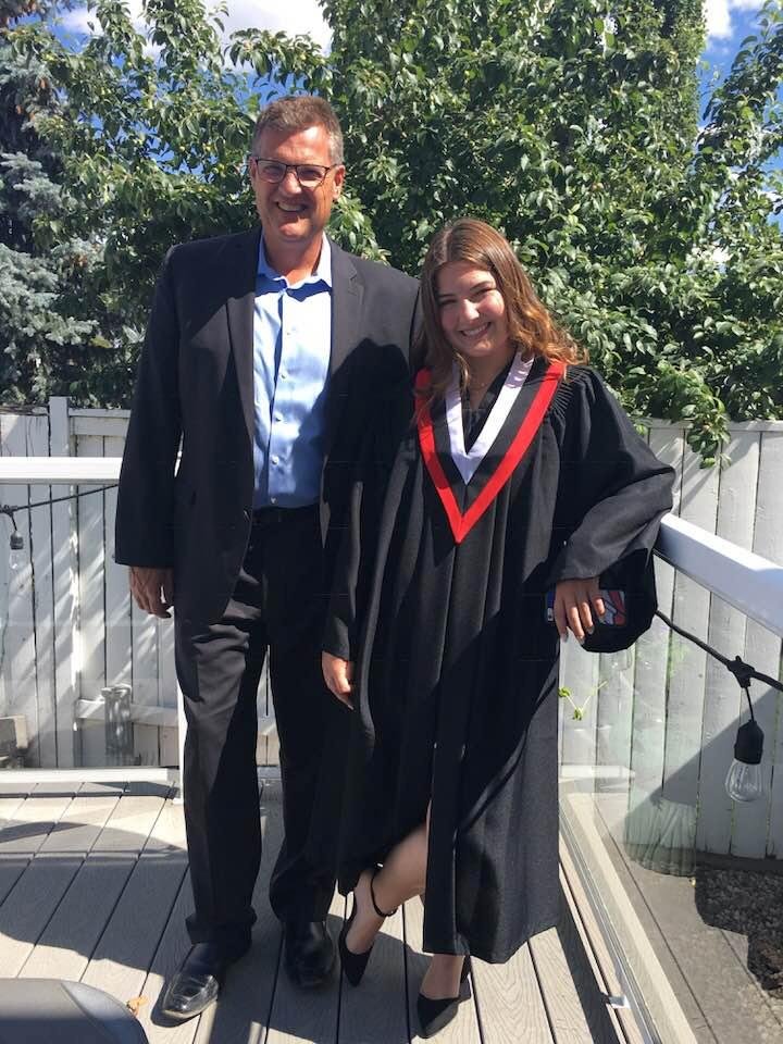So very proud. Congratulations MacKenzie. Take on the world you can do anything you want.