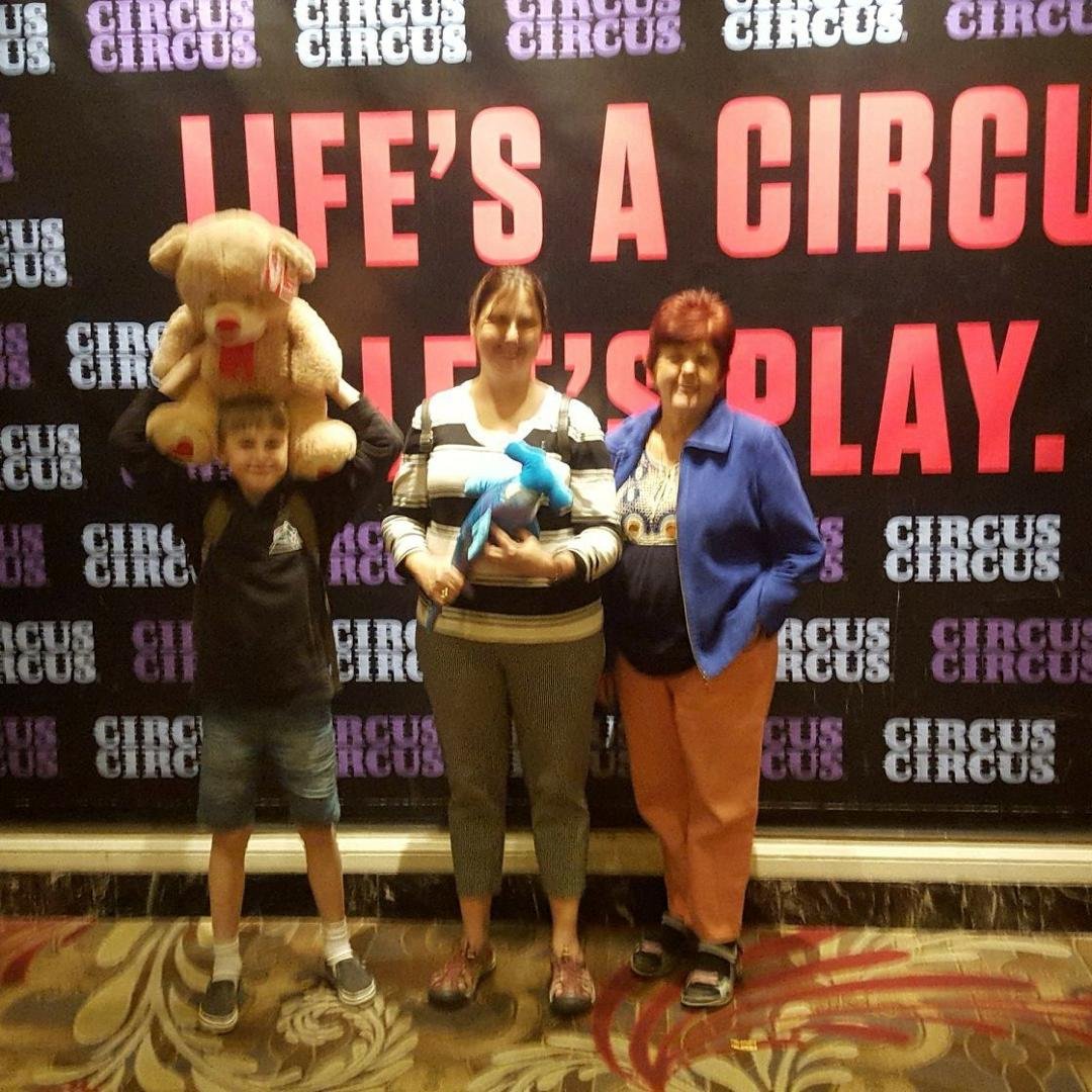 Fun at circus circus