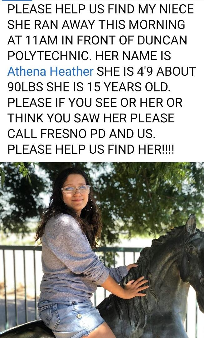 This is my Great Neice. Please help us find her.