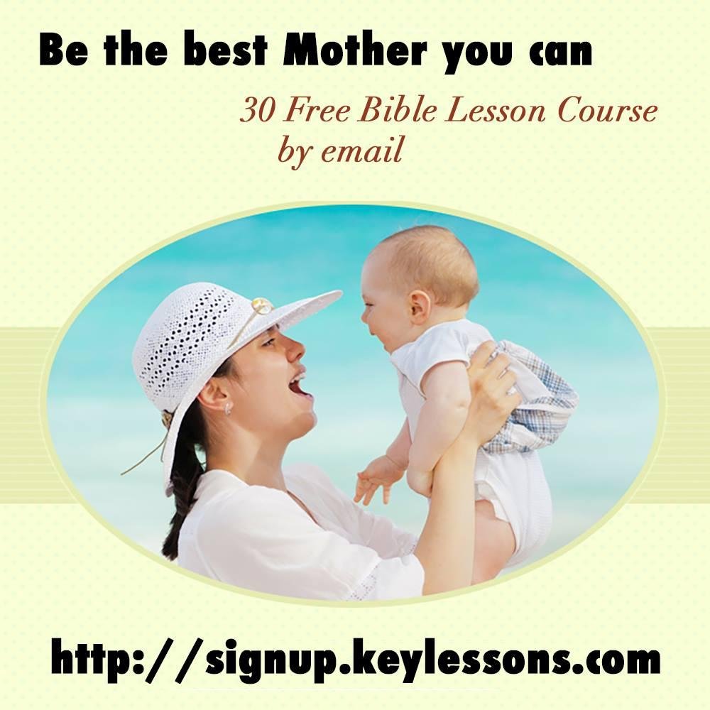 Signup with only your email for a 30 Lesson Key Bible Lesson Course by Email FREE
