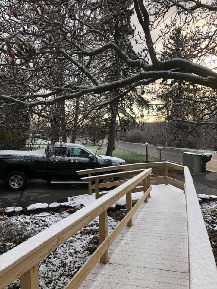 Nothing like New York weather 730 in the morning April 15
