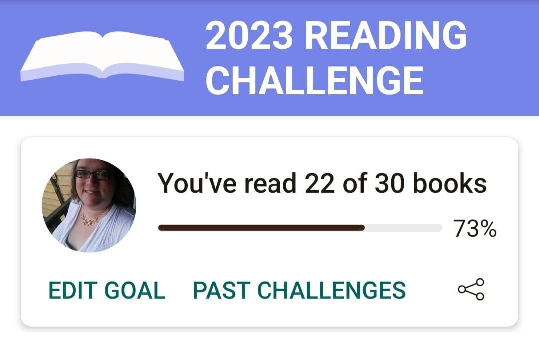 I fell short of my goal this year. Last year I set my goal at 50 books and just barely crossed the halfway mark. It was double my goal of 25 the previous year and admittedly ambitious. I'm honestly not disappointed I came s