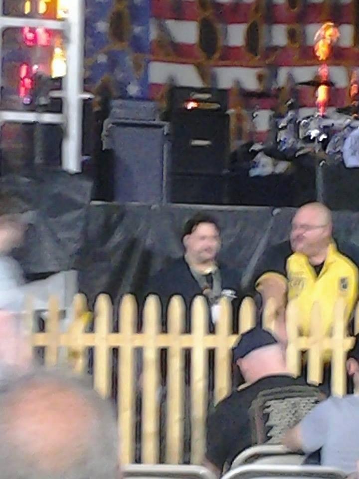 This close to the stage for Skynyrd