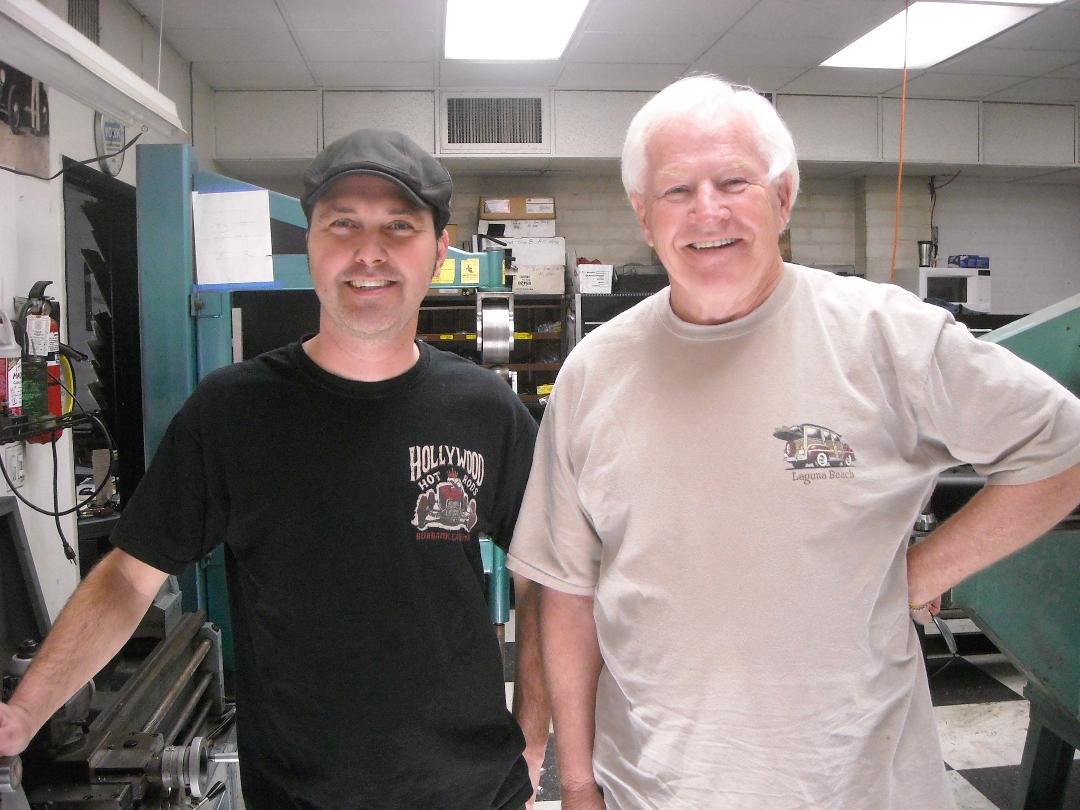 Hollywood Hot Rods owner Troy Ladd - voted "Car Builder of the Year" Master craftsmen and a really nice easy goin' guy. His cars are amazing!