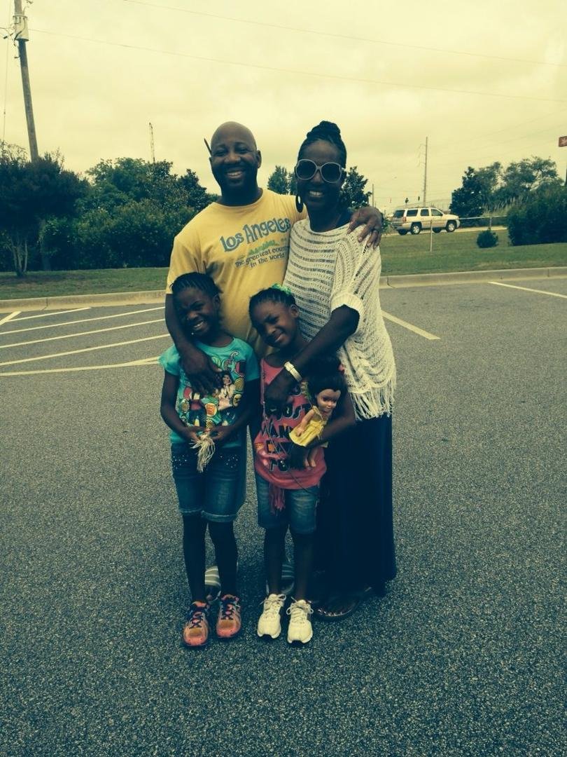 So good to see my cousin and his lovely family