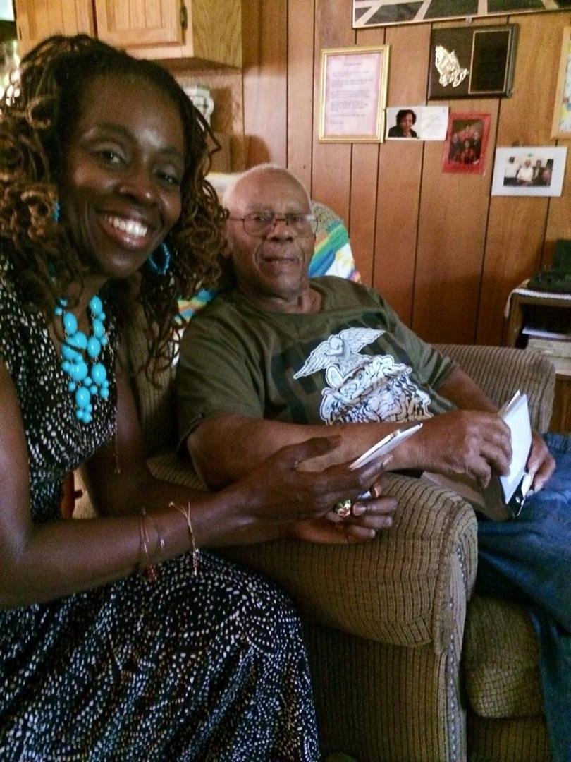 We visited cousins Pelham and Lenora while at our family reunion.