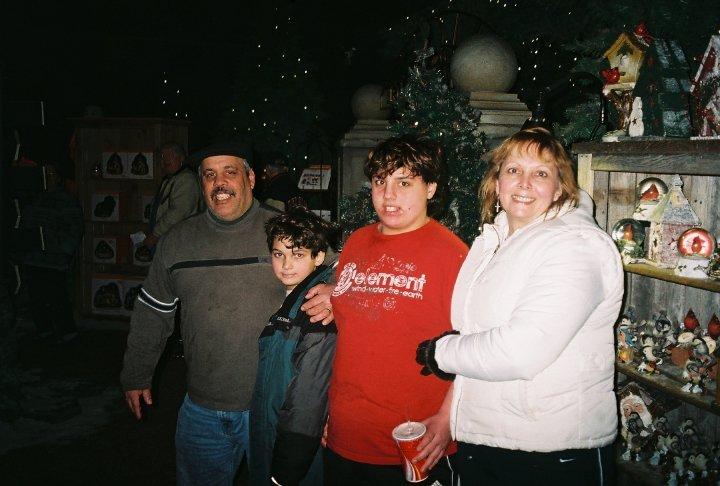 15 years ago in Massachusetts with my family