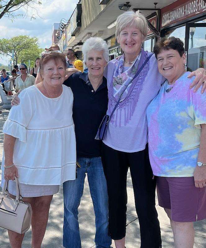 New friends but we'll on the way of being so much more. You go ladies!!!