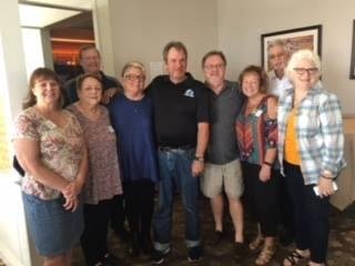 Awesome Reunion weekend. Also humbling looking at the 40 names of classmates who are deceased. Goodbye brunch this morning...couldn't say goodbye, just said "until next time"! Kudos to everyone on the reunion committee for