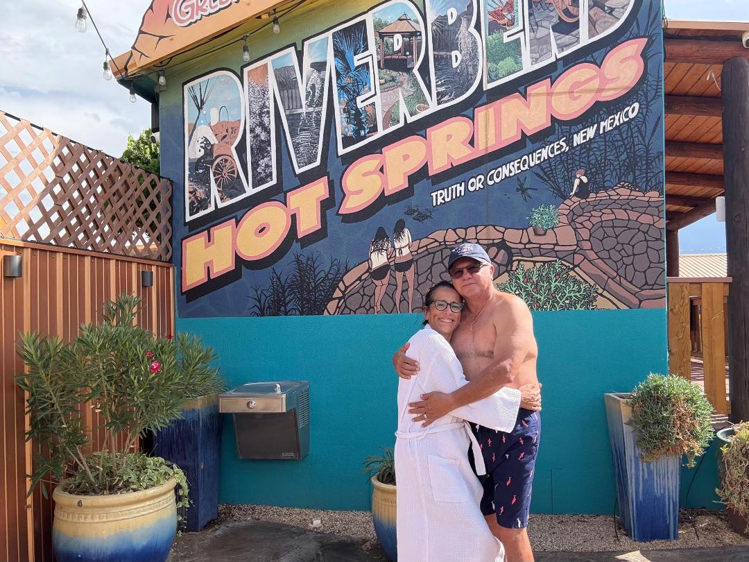 Ready for a soak in T or C Riverbend 🤩